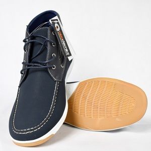 Akademiks Mens Comfort Mid-Cut Boat Shoes
